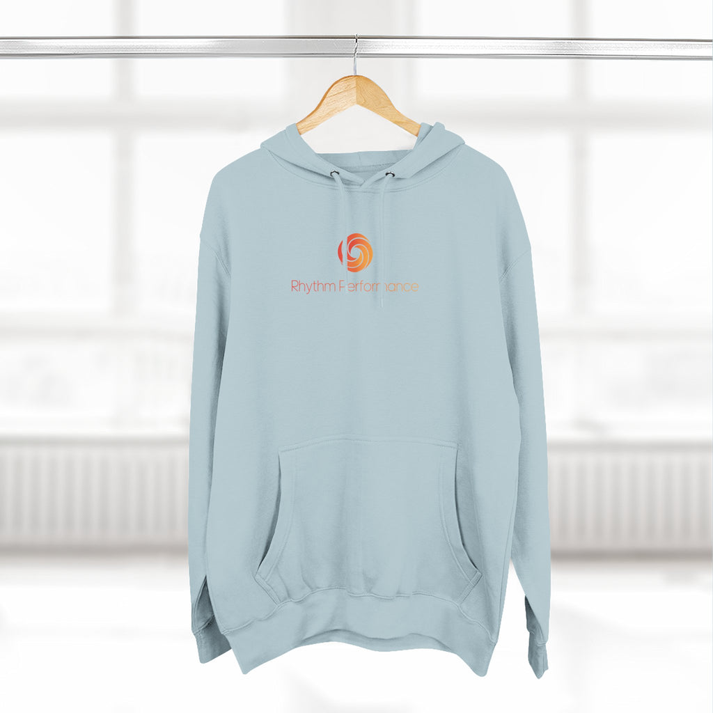 Rhythm Performance Orange Spiral Logo Athletic Pullover