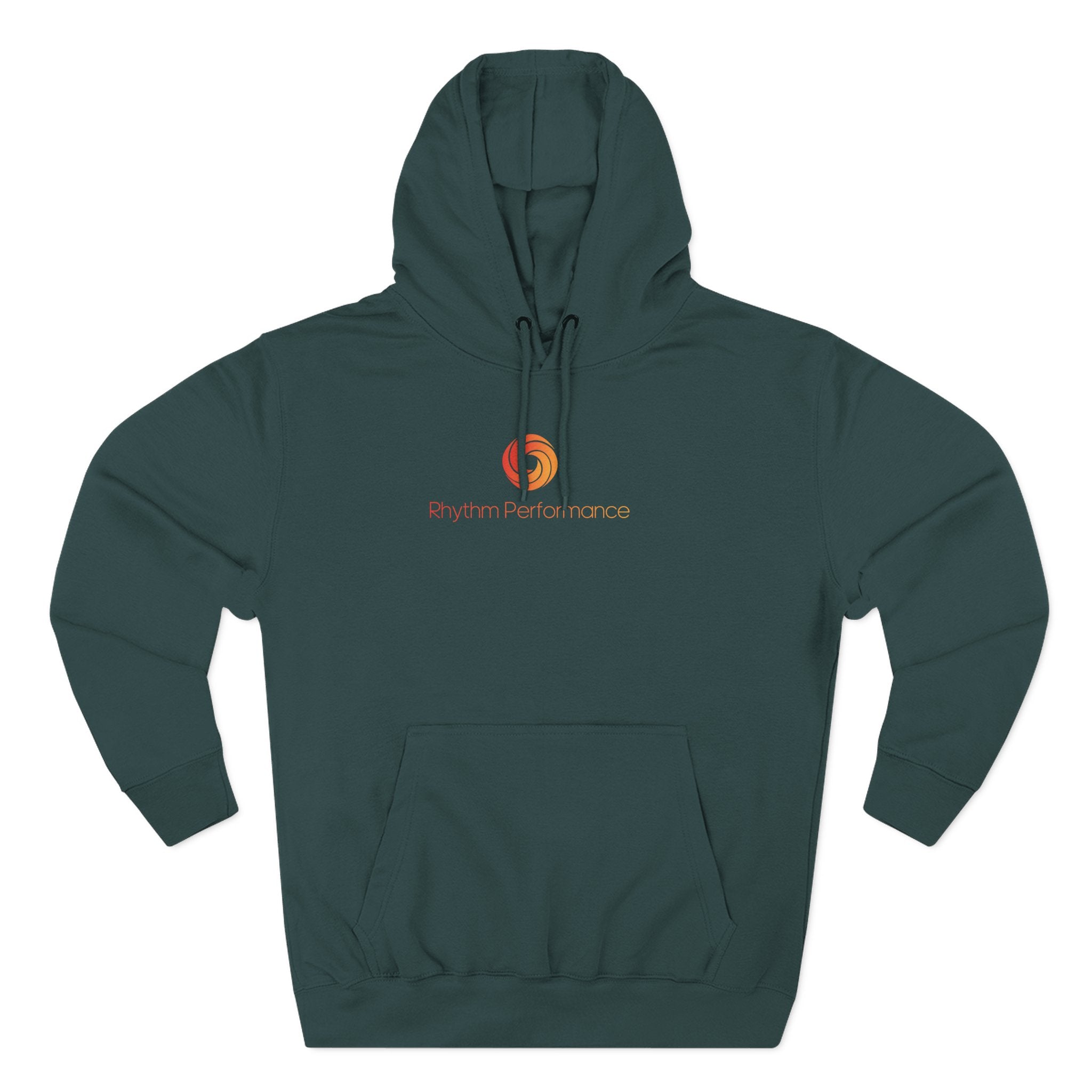 Rhythm Performance Orange Spiral Logo Athletic Pullover