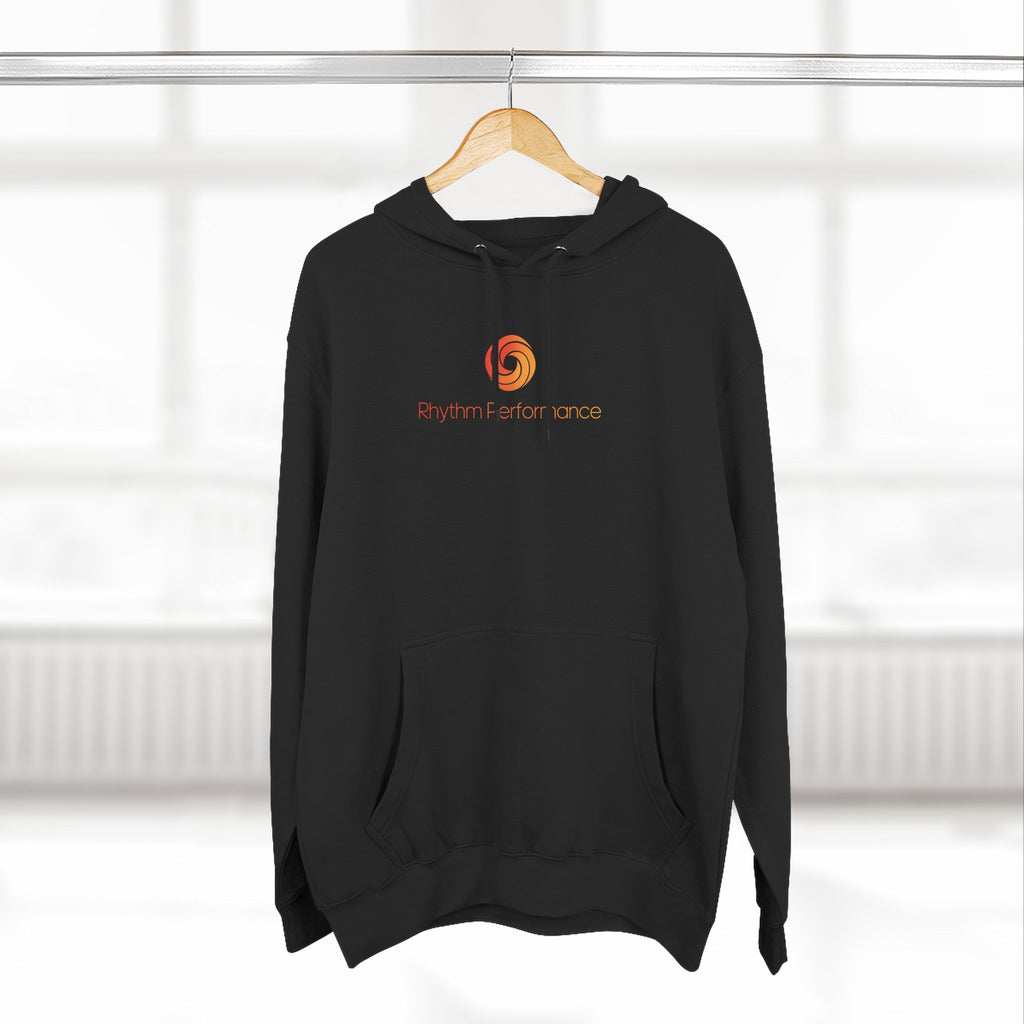 Rhythm Performance Orange Spiral Logo Athletic Pullover
