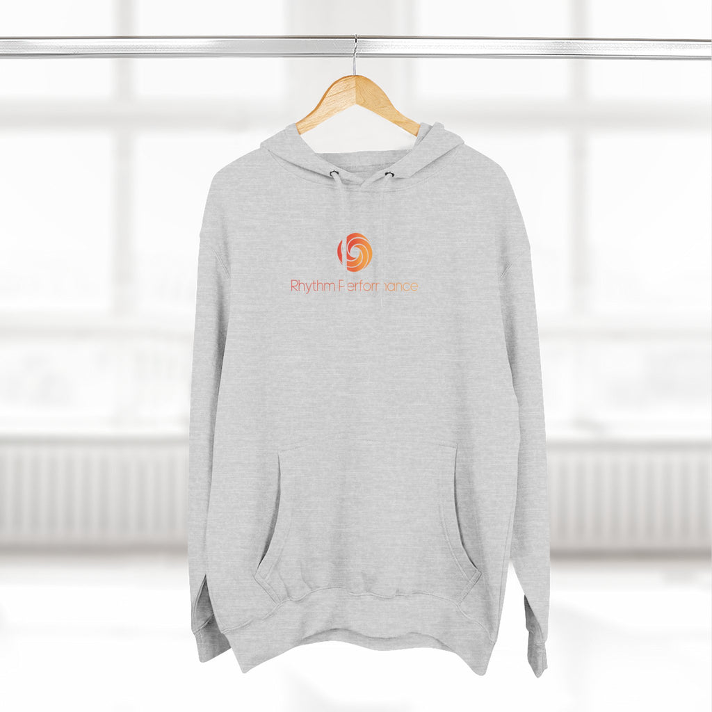 Rhythm Performance Orange Spiral Logo Athletic Pullover