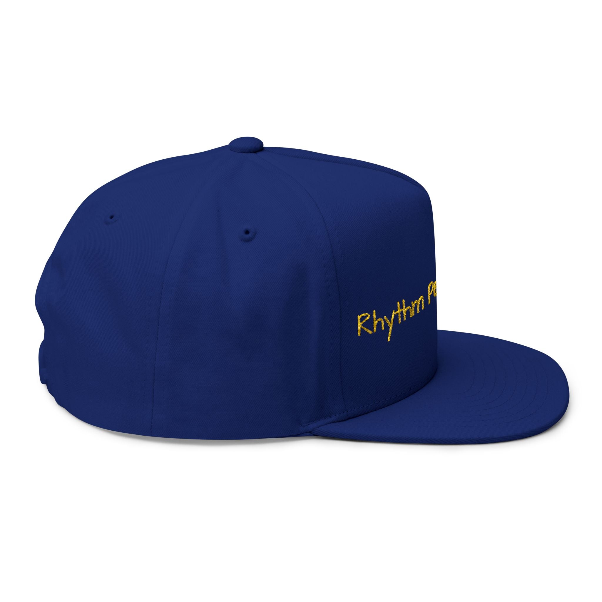 Rhythm Performance Embroidered Flat Bill Cap