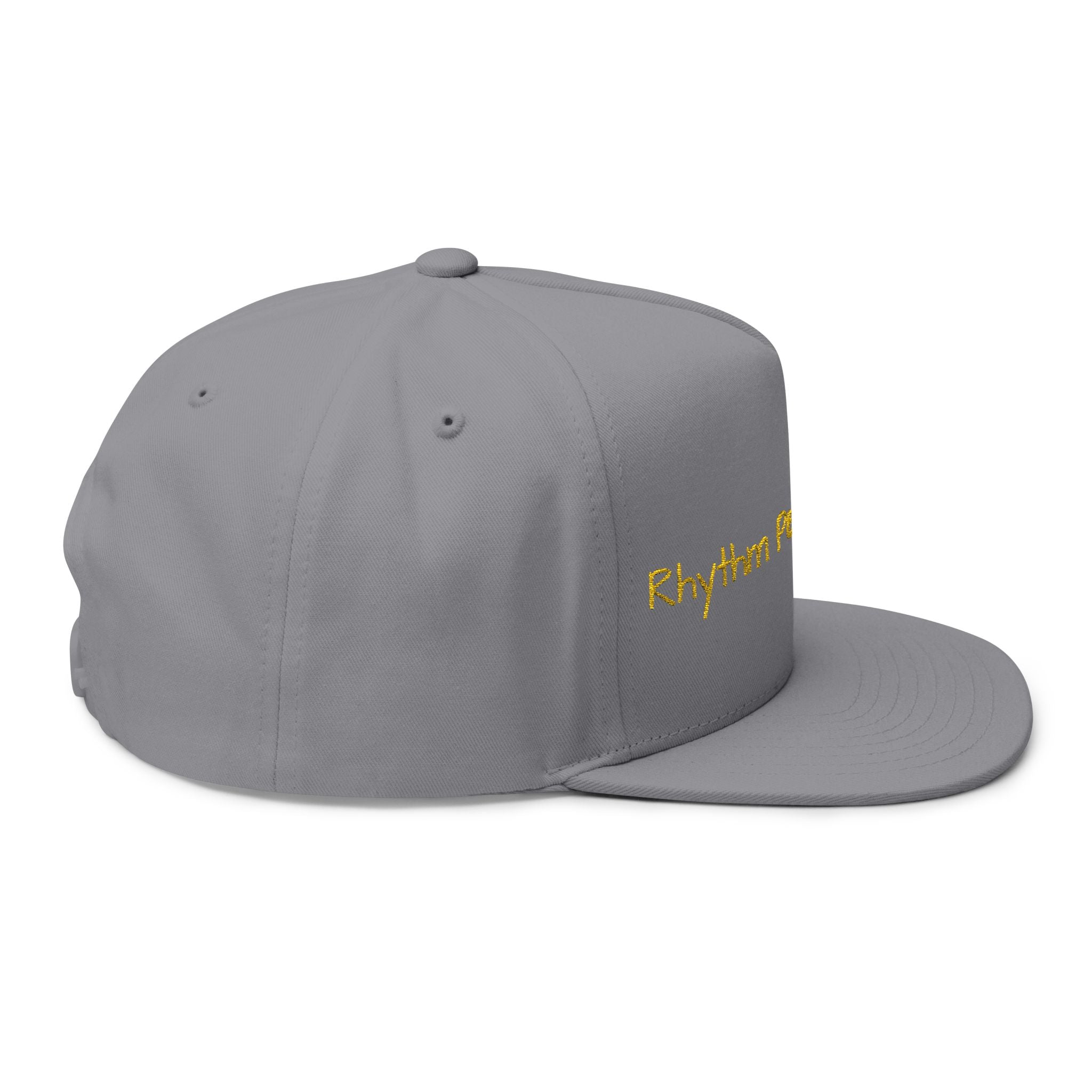 Rhythm Performance Embroidered Flat Bill Cap