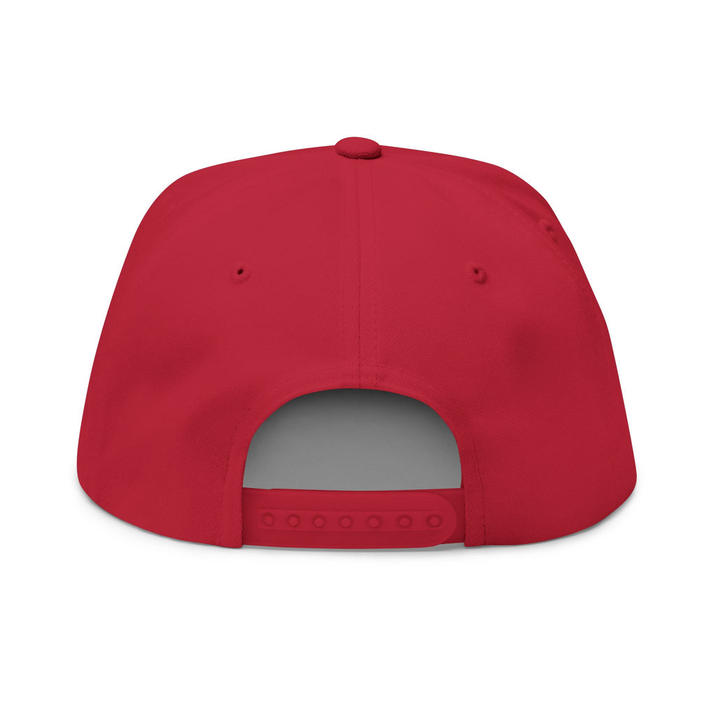 Rhythm Performance Embroidered Flat Bill Cap