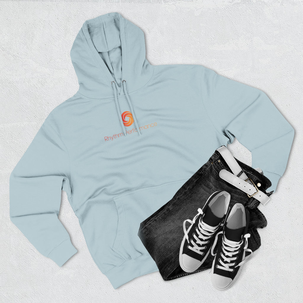 Rhythm Performance Orange Spiral Logo Athletic Pullover