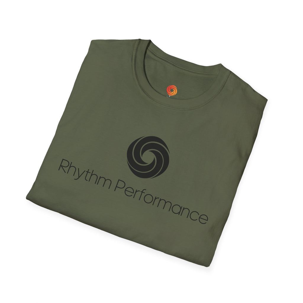 Rhythm Performance Black Logo T-Shirt