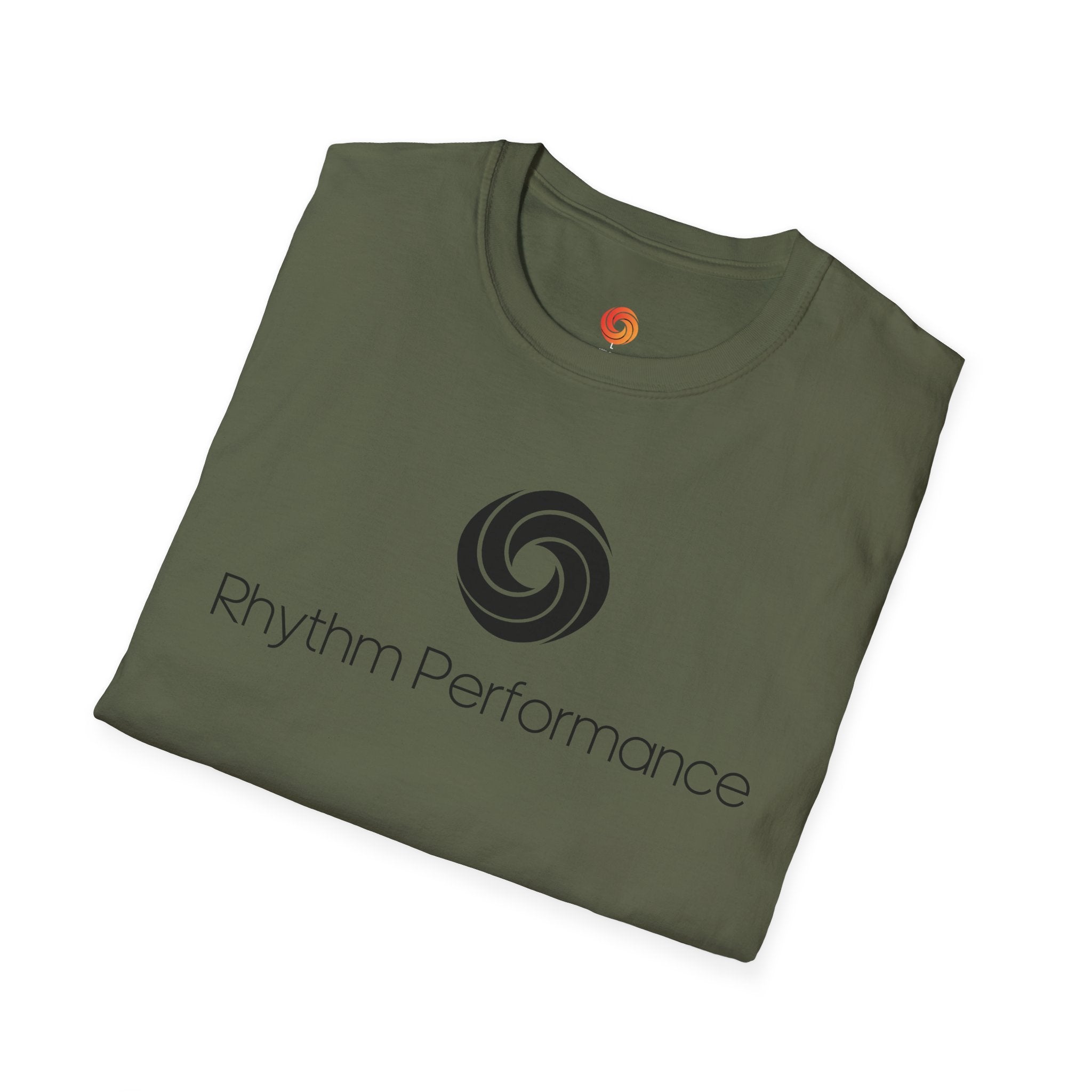 Rhythm Performance Black Logo T-Shirt