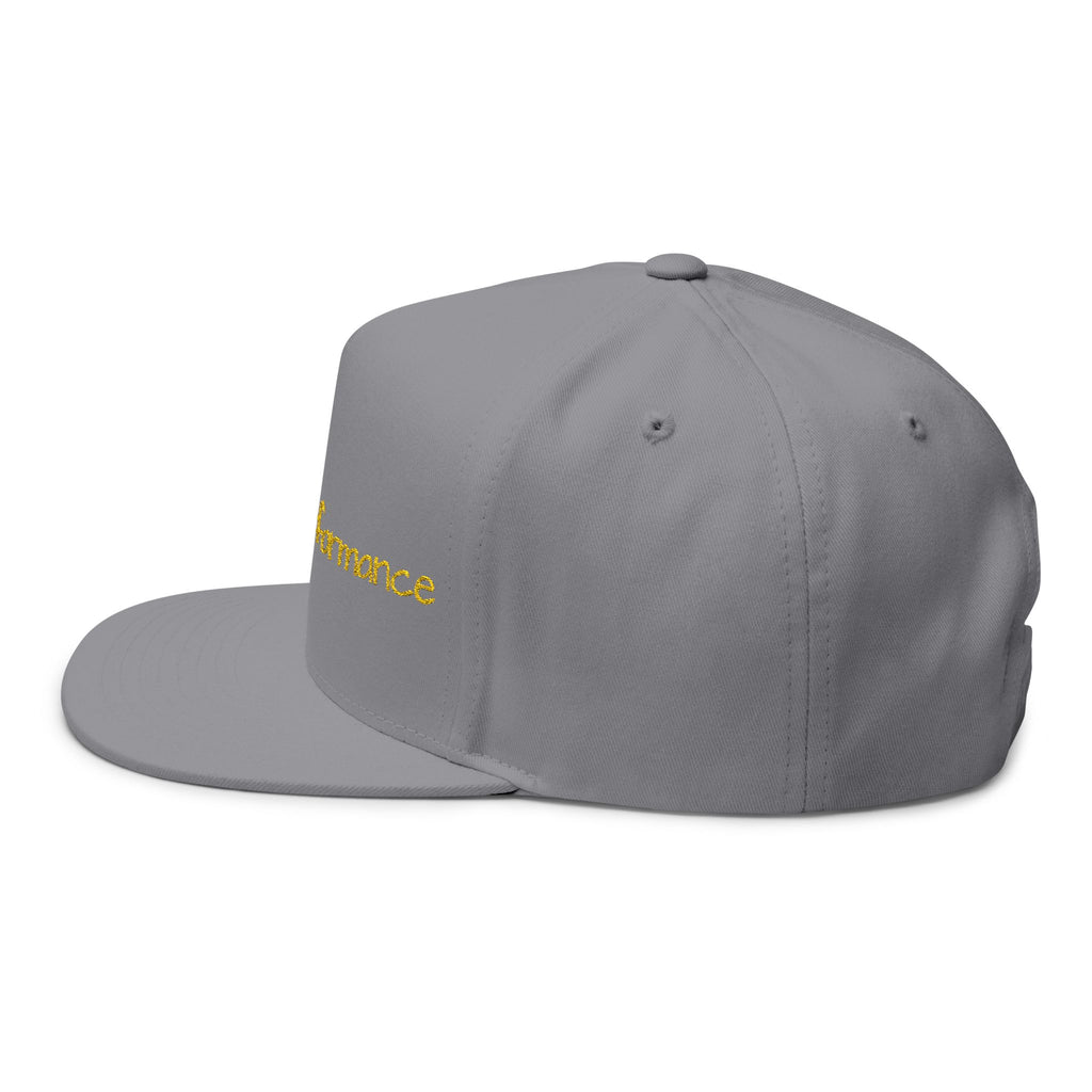 Rhythm Performance Embroidered Flat Bill Cap