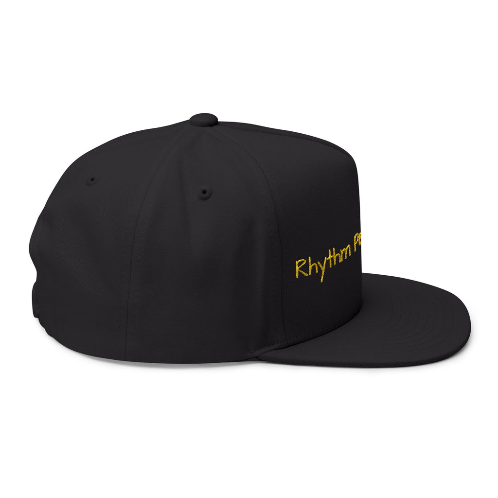 Rhythm Performance Embroidered Flat Bill Cap